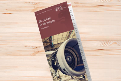 zur Pressemitteilung 157 vom 4. Juli 2025: „Ausgabe 2024 des Faltblattes „Wirtschaft in Thüringen“ erschienen“ im PDF-Format