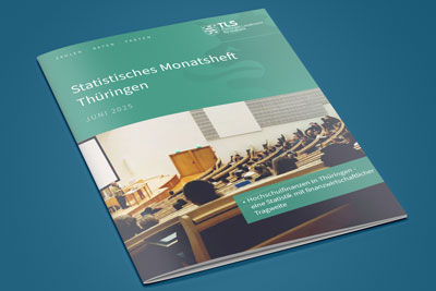 zur Pressemitteilung 198 vom 20. August 2025: „Statistisches Monatsheft Juni 2025 veröffentlicht<br><thin>Methodenaufsatz zur Hochschulfinanzstatistik und Beitrag zum Bruttoinlandsprodukt</thin>“ im PDF-Format