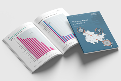 zur Pressemitteilung 072 vom 27. M�rz 2026: &bdquo;Ausgabe&nbsp;2025 der Ver�ffentlichung �Th�ringer Kreise im Vergleich� erschienen<br><thin>�rztlicher Versorgungsgrad verbesserte sich</thin>&ldquo; im PDF-Format