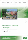 Titelbild der Veröffentlichung „Statistisches Jahrbuch Thüringen, Ausgabe 2011 (Buch und CD-ROM)“