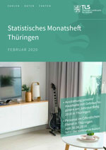 Titelbild der Veröffentlichung „Statistisches Monatsheft Thüringen Februar 2020“