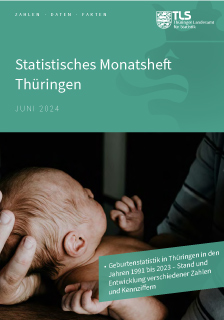 Veröffentlichung „Statistisches Monatsheft Thringen Juni 2024“ im PDF-Format