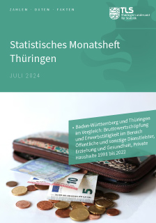 Veröffentlichung „Statistisches Monatsheft Thringen Juli 2024“ im PDF-Format