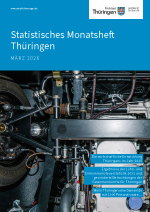 Ver&ouml;ffentlichung &bdquo;Statistisches Monatsheft Th�ringen M�rz 2026&ldquo; im PDF-Format