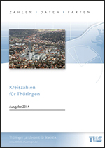Veröffentlichung „Kreiszahlen für Thüringen, Ausgabe 2023“ im PDF-Format