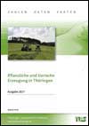 Titelbild der Veröffentlichung „Pflanzliche und tierische Erzeugung in Thringen, Ausgabe 2017“