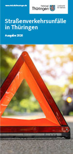 Ver&ouml;ffentlichung &bdquo;Faltblatt Stra�enverkehrsunf�lle in Th�ringen, Ausgabe 2026&ldquo; im PDF-Format